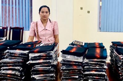 Chủ thương hiệu vải áo dài Đất Lành bị khởi tố vì xâm phạm bản quyền