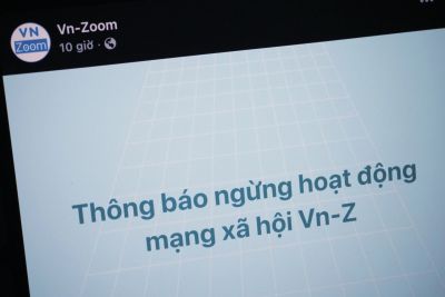 Mạng xã hội VN-Zoom đóng cửa